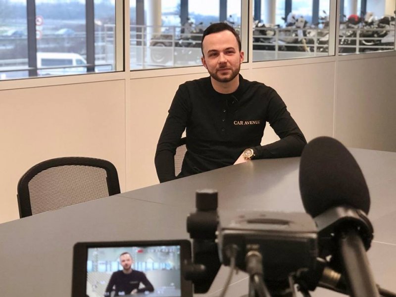 Tournage ANFA vidéo vendeur Moto chez BMW Motorrad CAR Avenue Lesménils