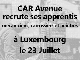 CAR Avenue recrute ses apprentis au Luxembourg