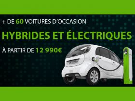 + de 60 voitures hybrides et électriques à partir de 12 990€
